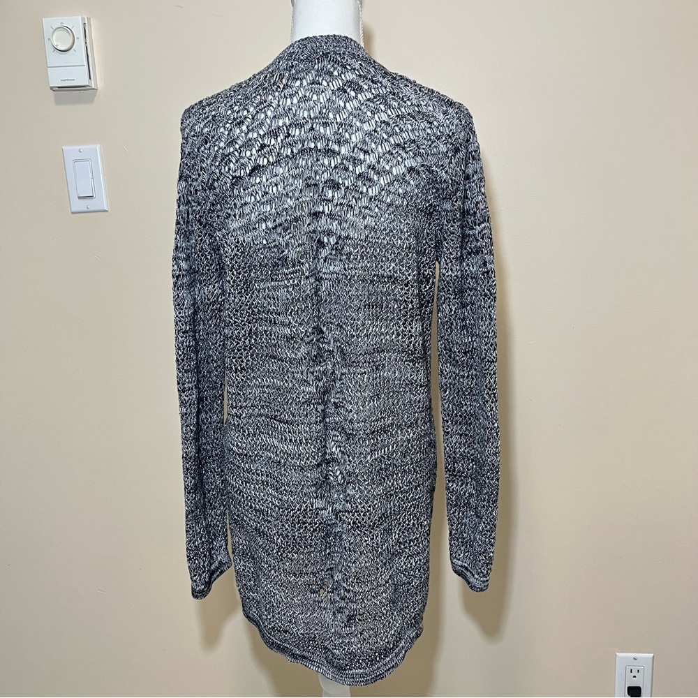 Skies Are Blue Open Front Cardigan Sweater - Picture 6 of 11
